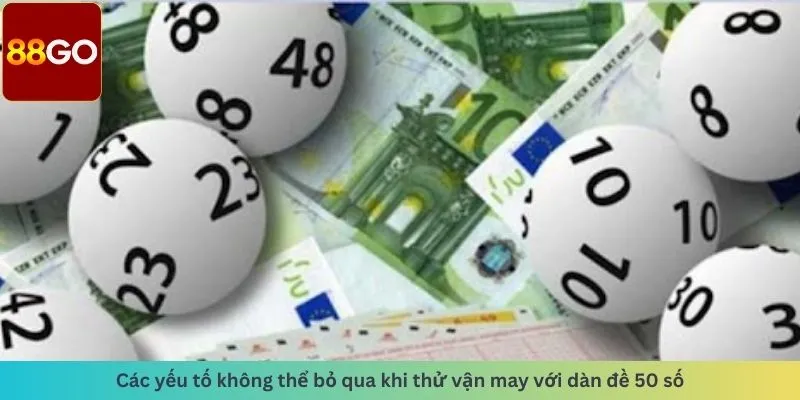 Các yếu tố không thể bỏ qua