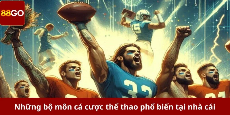 Những bộ môn cá cược thể thao phổ biến tại nhà cái